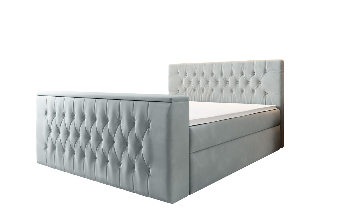 Boxspringbed Velano met TV-lift en opbergruimte