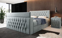 Boxspringbed Vulnero met TV-lift en opbergruimte (2 laden)