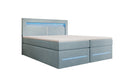 Boxspringbed Minera met LED, USB en opbergruimte