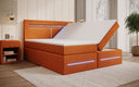 Boxspringbed Minera met LED, USB en opbergruimte