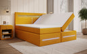 Boxspringbed Minera met LED, USB en opbergruimte