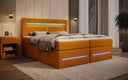 Boxspringbed Minera met LED, USB en opbergruimte