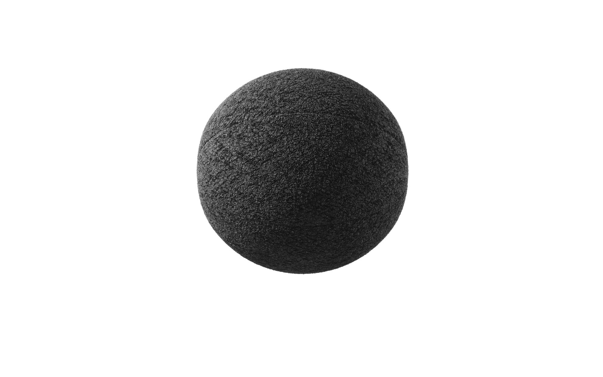 Rond sierkussen Globe ⌀28 cm van bouclé