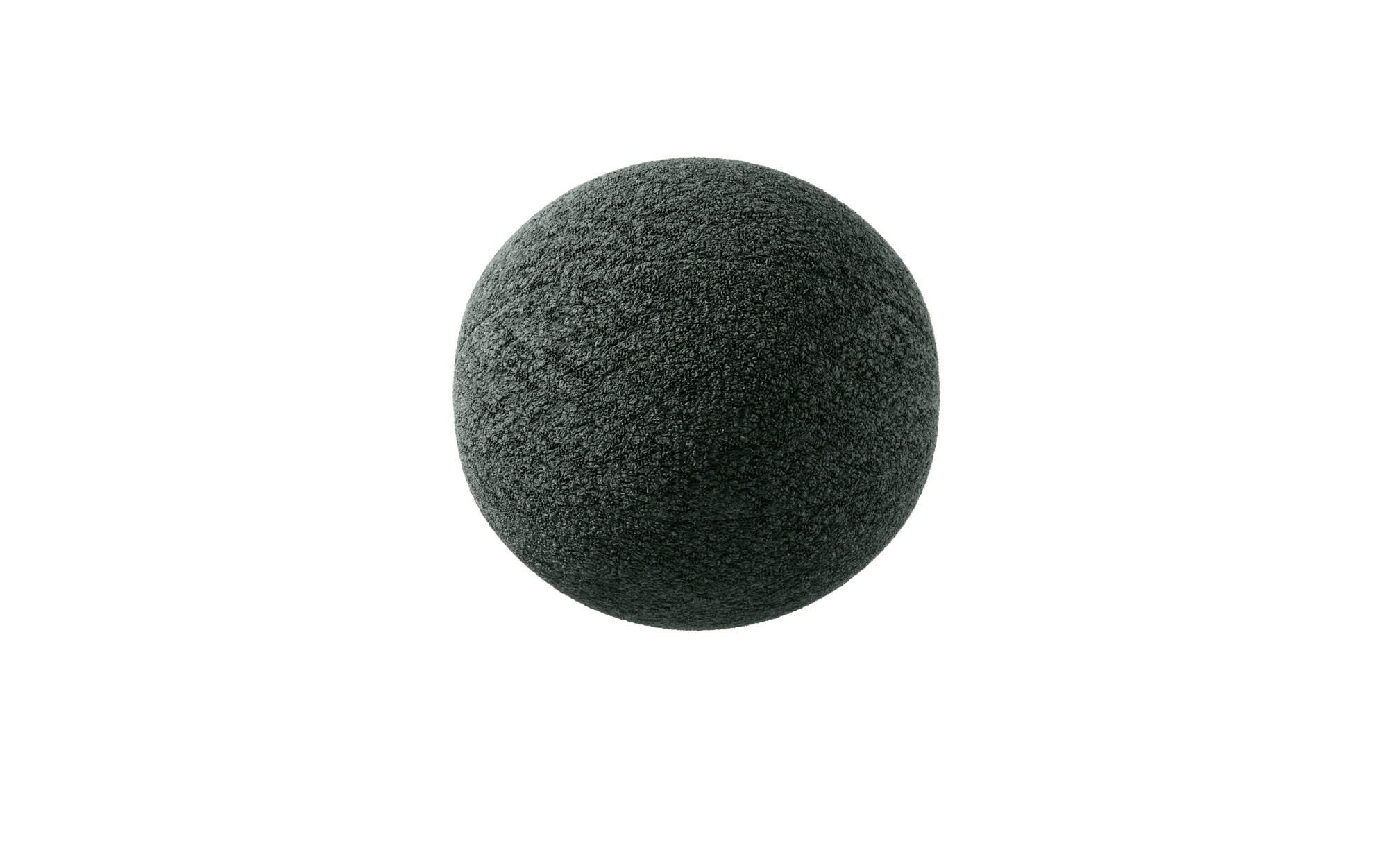 Rond sierkussen Globe ⌀28 cm van bouclé