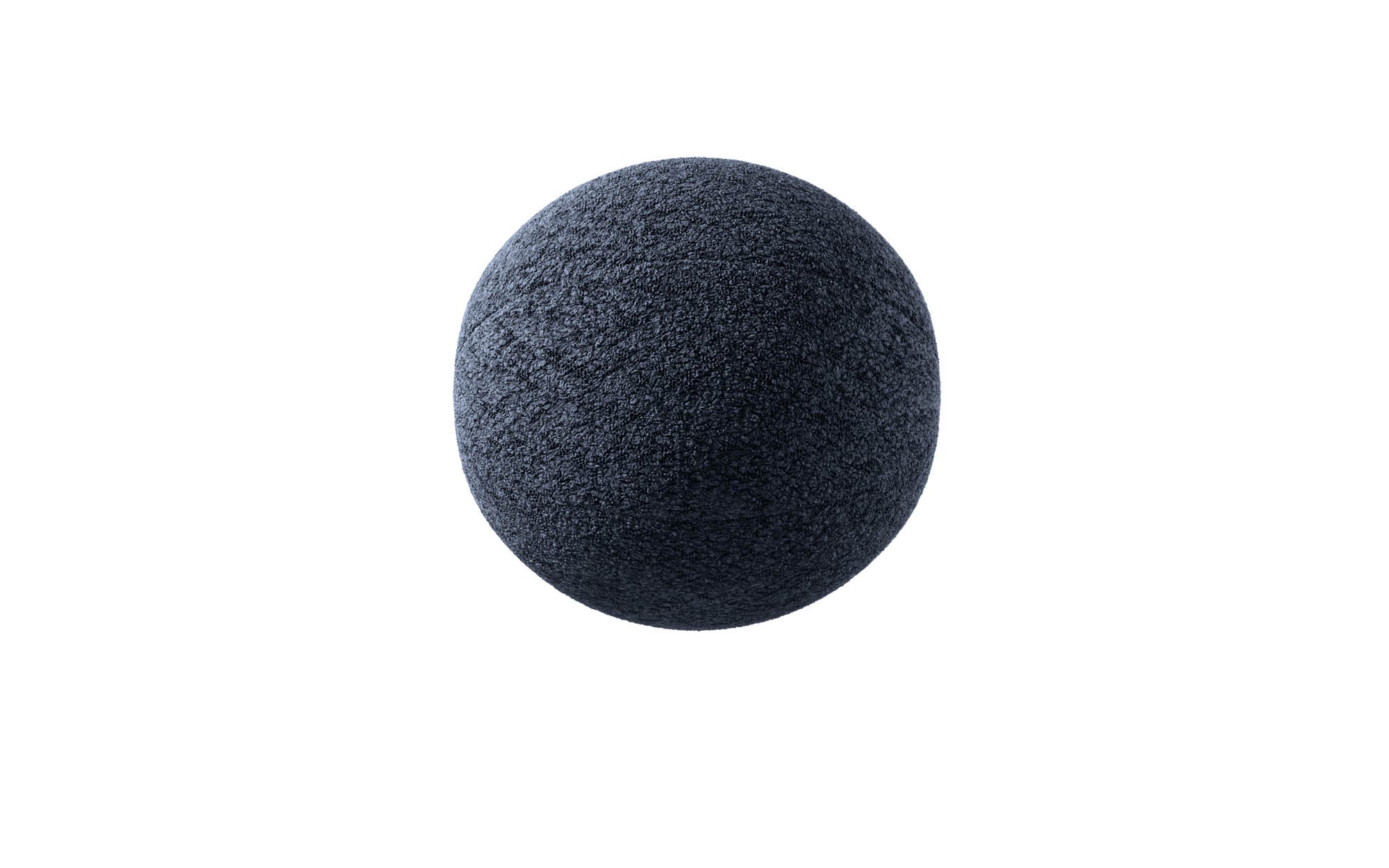 Rond sierkussen Globe ⌀28 cm van bouclé