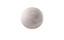 Rond sierkussen Sphere ⌀35 cm van ribstof