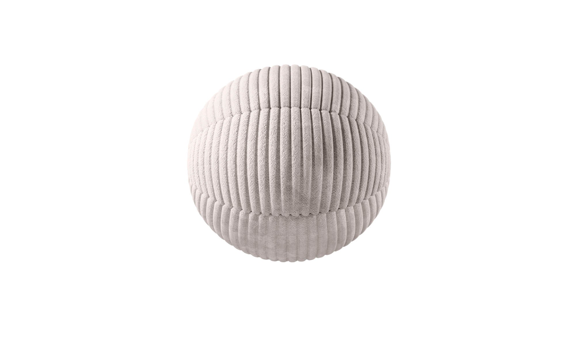 Rond sierkussen Globe ⌀28 van corduroy