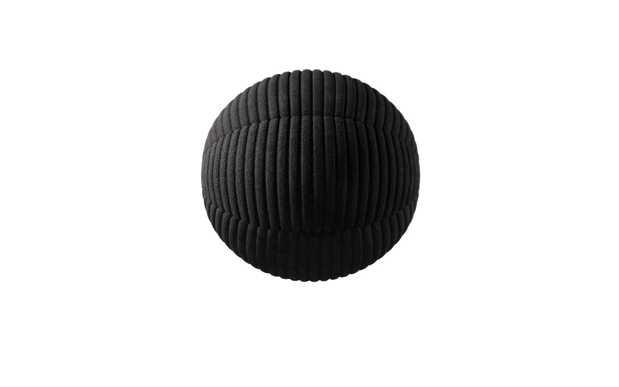 Rond sierkussen Globe ⌀28 van corduroy