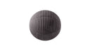 Rond sierkussen Sphere ⌀35 cm van ribstof