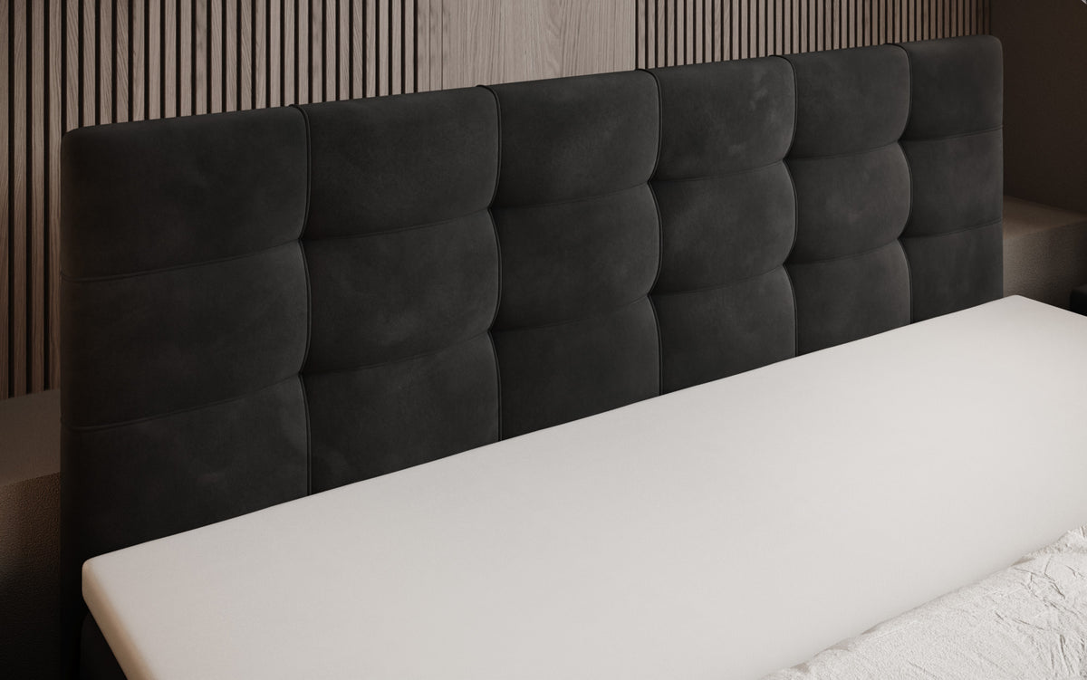 Boxspringbed Luxor Fluweel met Opbergruimte