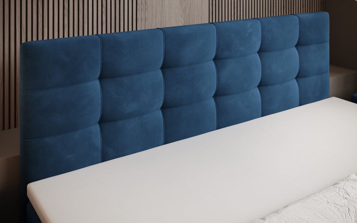 Boxspringbed Luxor Fluweel met Opbergruimte