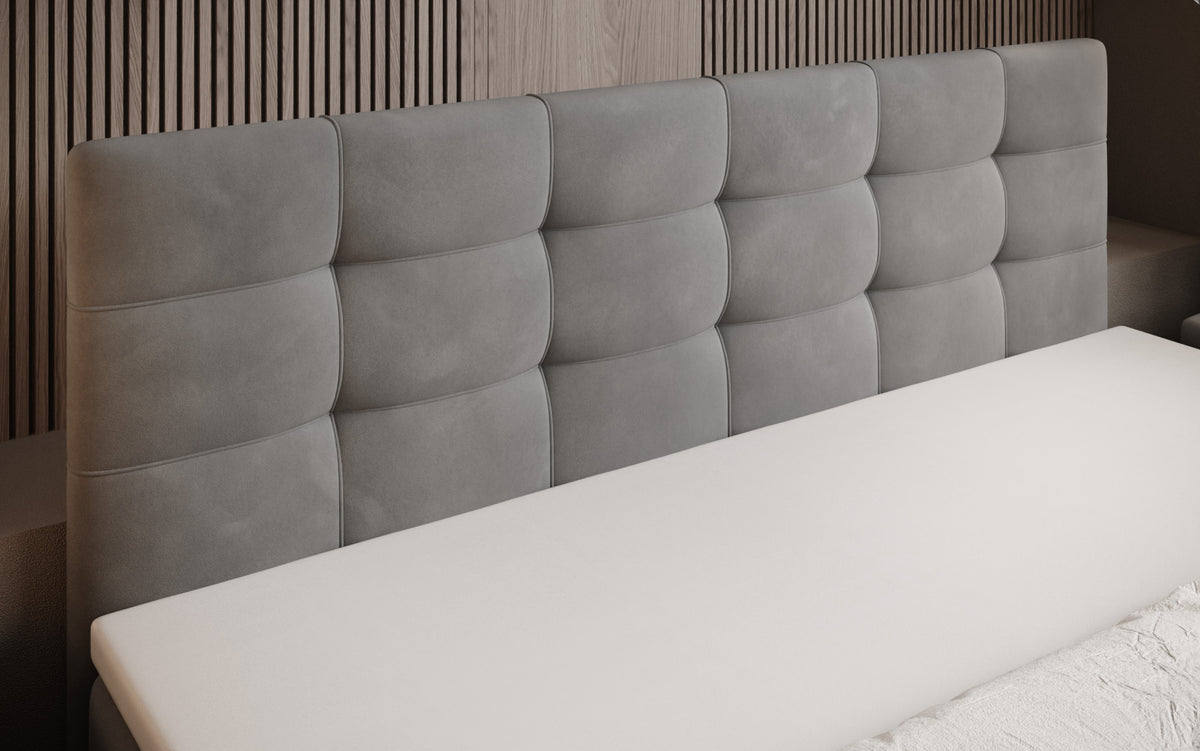 Boxspringbed Luxor Fluweel met Opbergruimte