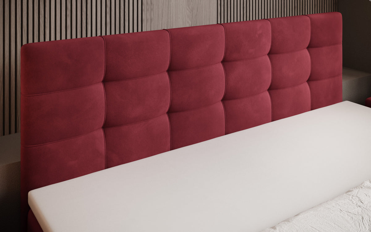 Boxspringbed Luxor Fluweel met Opbergruimte