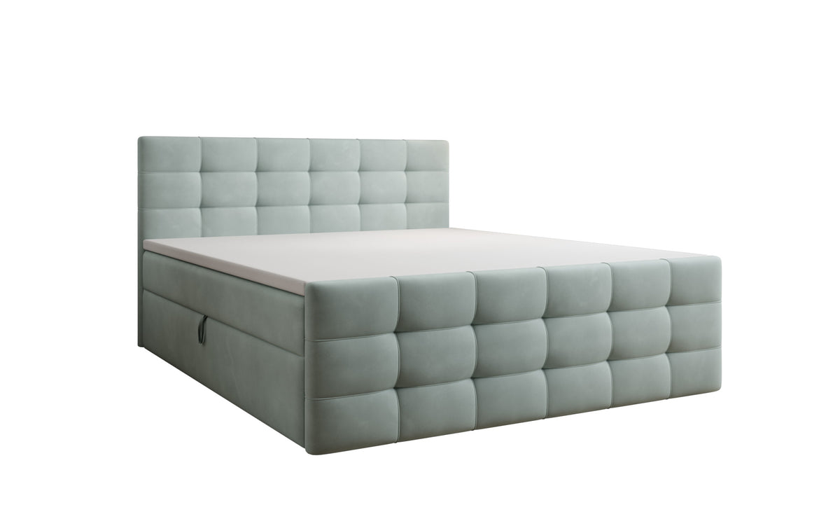 Boxspringbed Luxor Fluweel met Opbergruimte