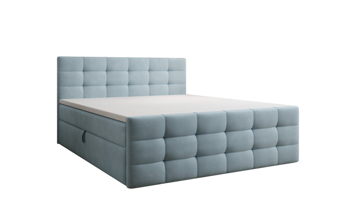 Boxspringbed Luxor Fluweel met Opbergruimte