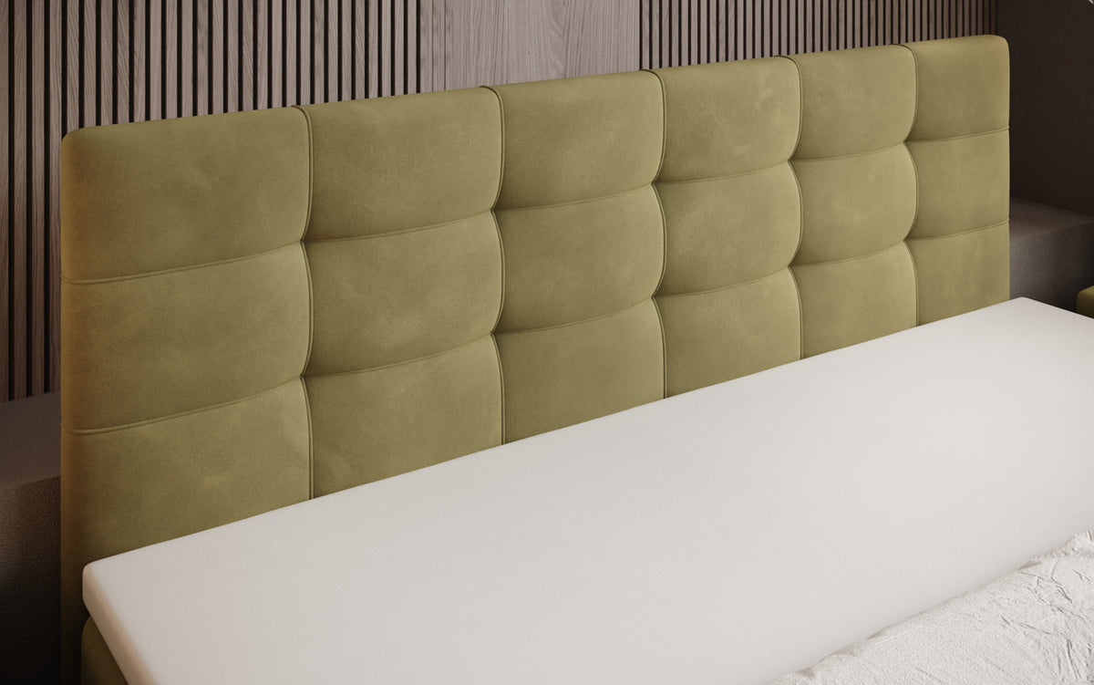 Boxspringbed Luxor Fluweel met Opbergruimte