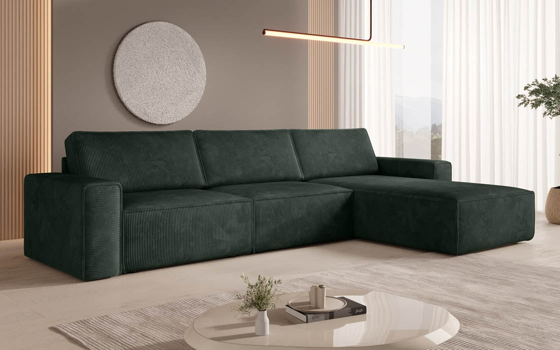 Modulares Ecksofa Yuma I aus Cord