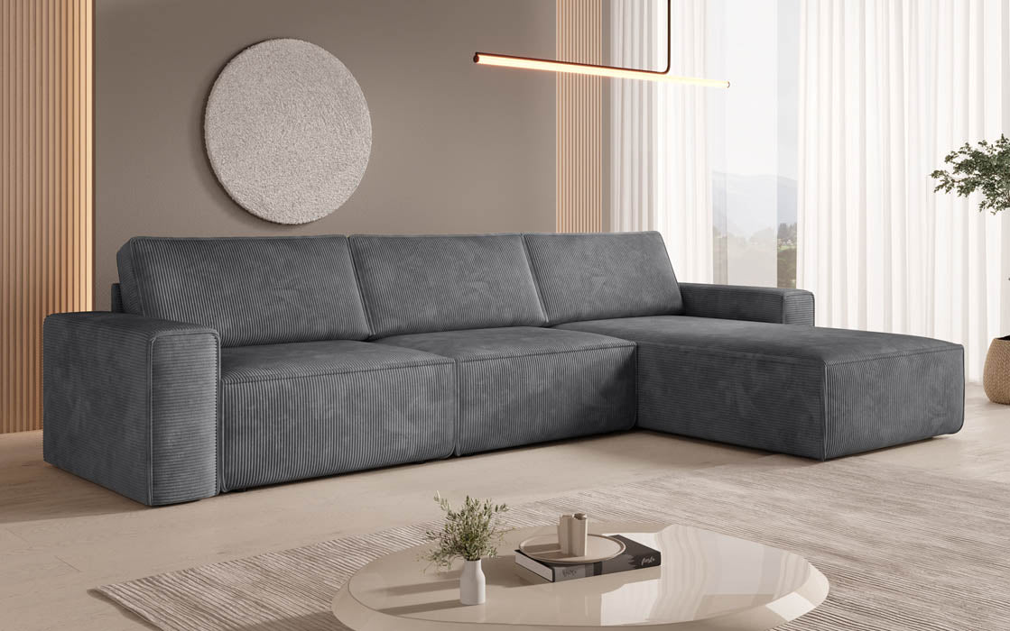 Modulares Ecksofa Yuma I aus Cord