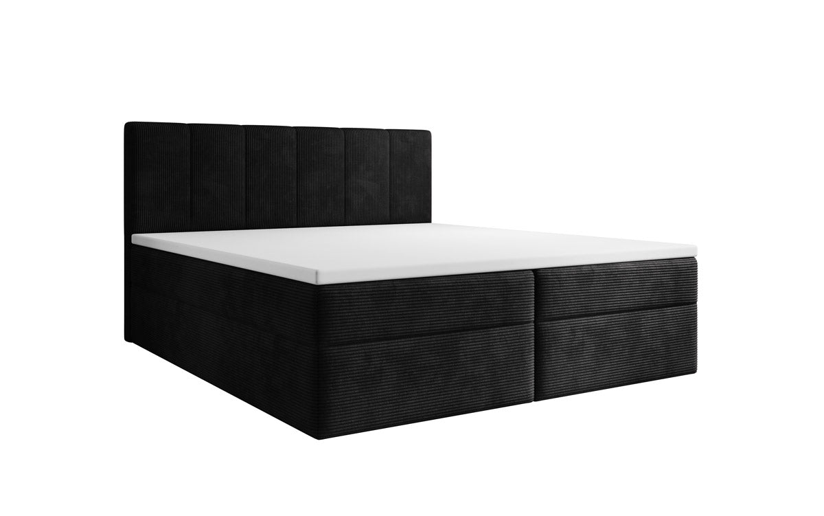 Boxspringbed Aurelia Cord met opbergruimte