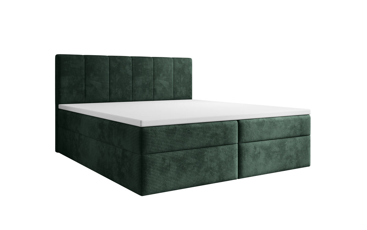 Boxspringbed Aurelia Cord met opbergruimte