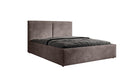 Designer gestoffeerd bed Elara in corduroy met opbergruimte