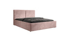 Designer gestoffeerd bed Elara in corduroy met opbergruimte