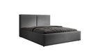 Designer gestoffeerd bed Elara in bouclé met opbergruimte