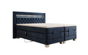 Boxspringbed Velora van fluweel, elektrisch verstelbaar met LED