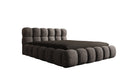 Designer Polsterbett Boston Ribstof met opbergruimte