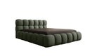 Designer gestoffeerd bed Boston Bouclé met opbergruimte