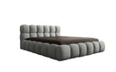 Designer gestoffeerd bed Boston Bouclé met opbergruimte