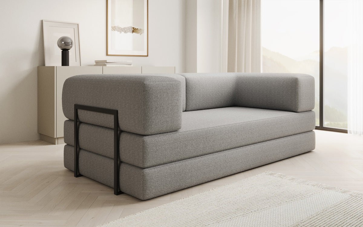 Designer Sofa Lazy 3-zits in Bouclé