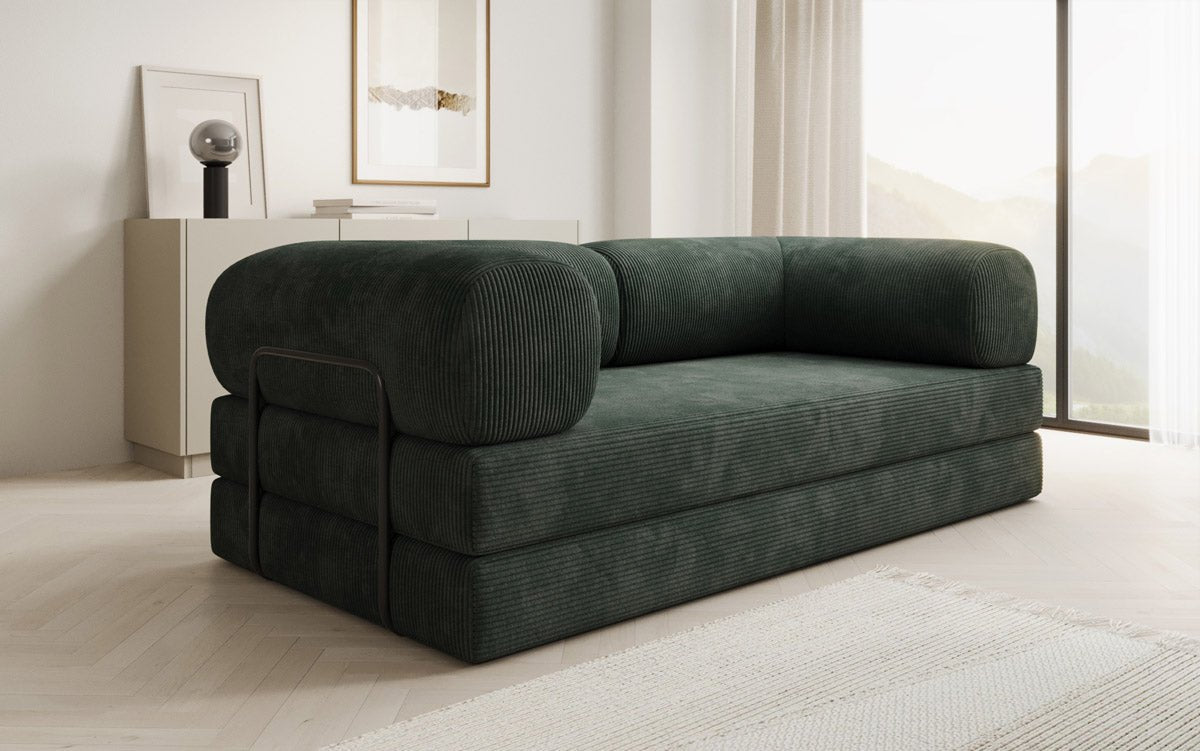 Designer Sofa Lazy 3-zits in Corduroy