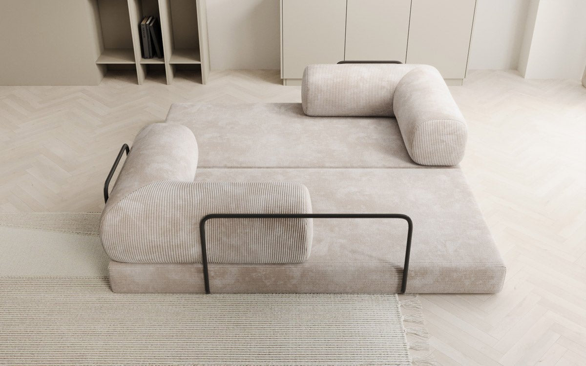 Designer Sofa Lazy 3-zits in Corduroy