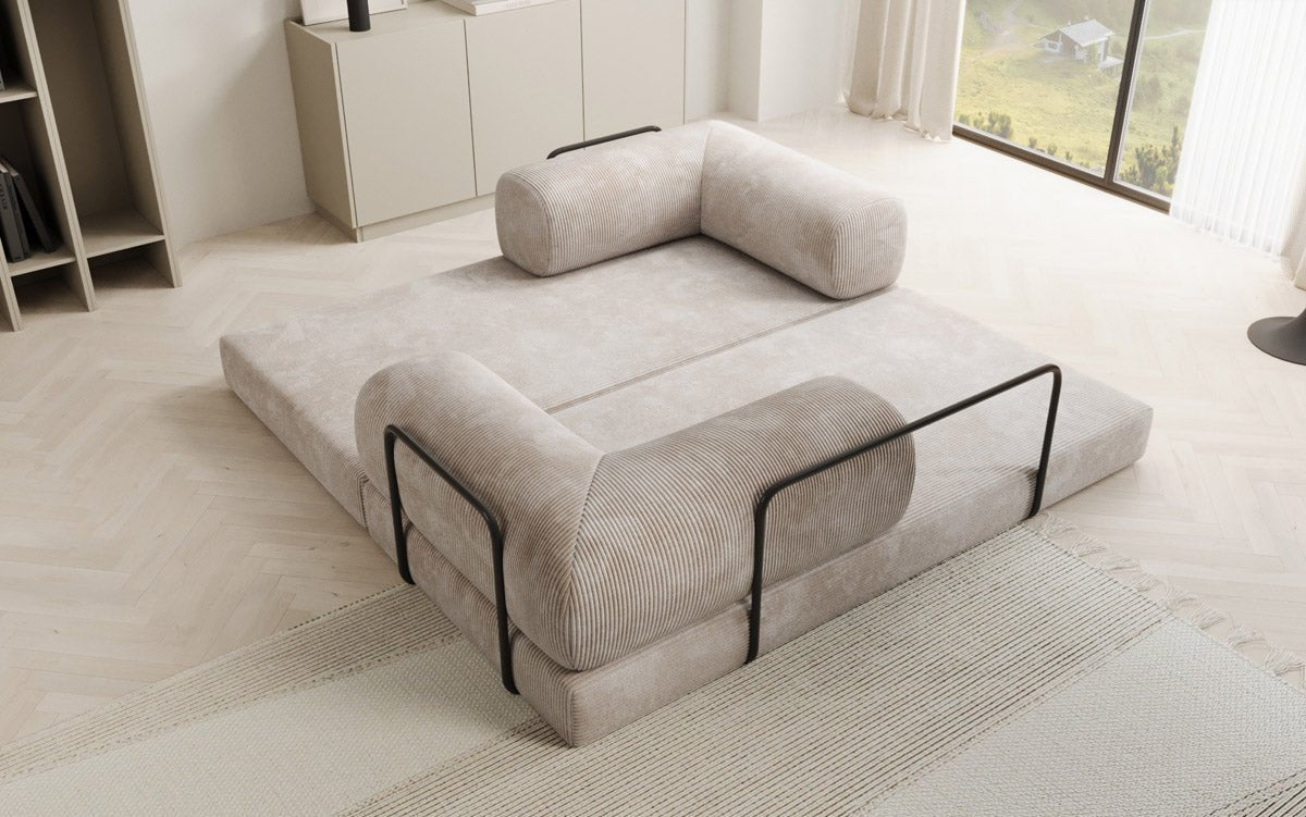 Designer Sofa Lazy 3-zits in Corduroy