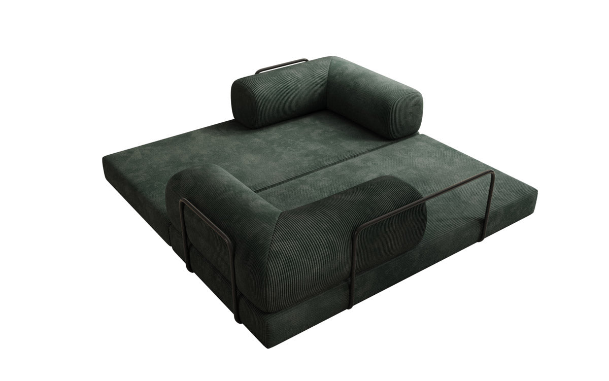 Designer Sofa Lazy 3-zits in Corduroy