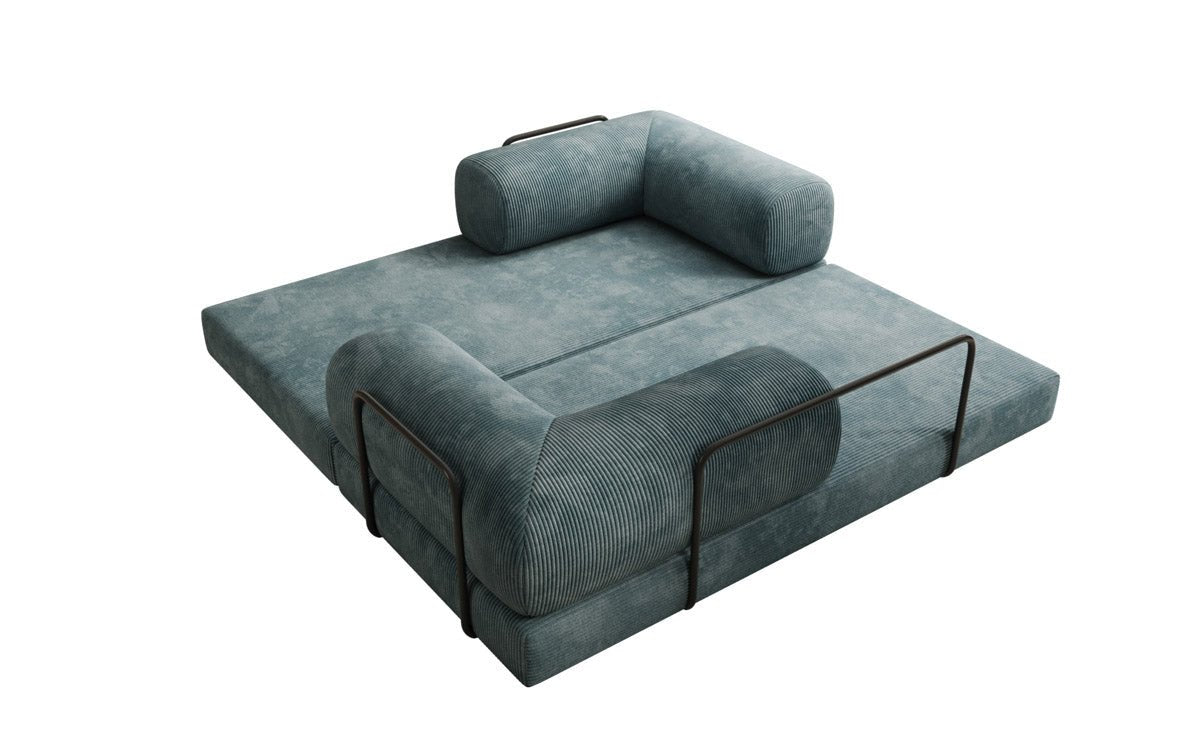 Designer Sofa Lazy 3-zits in Corduroy