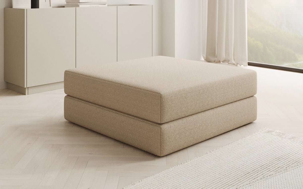 Extra hoes voor Sofa Lazy in Bouclé