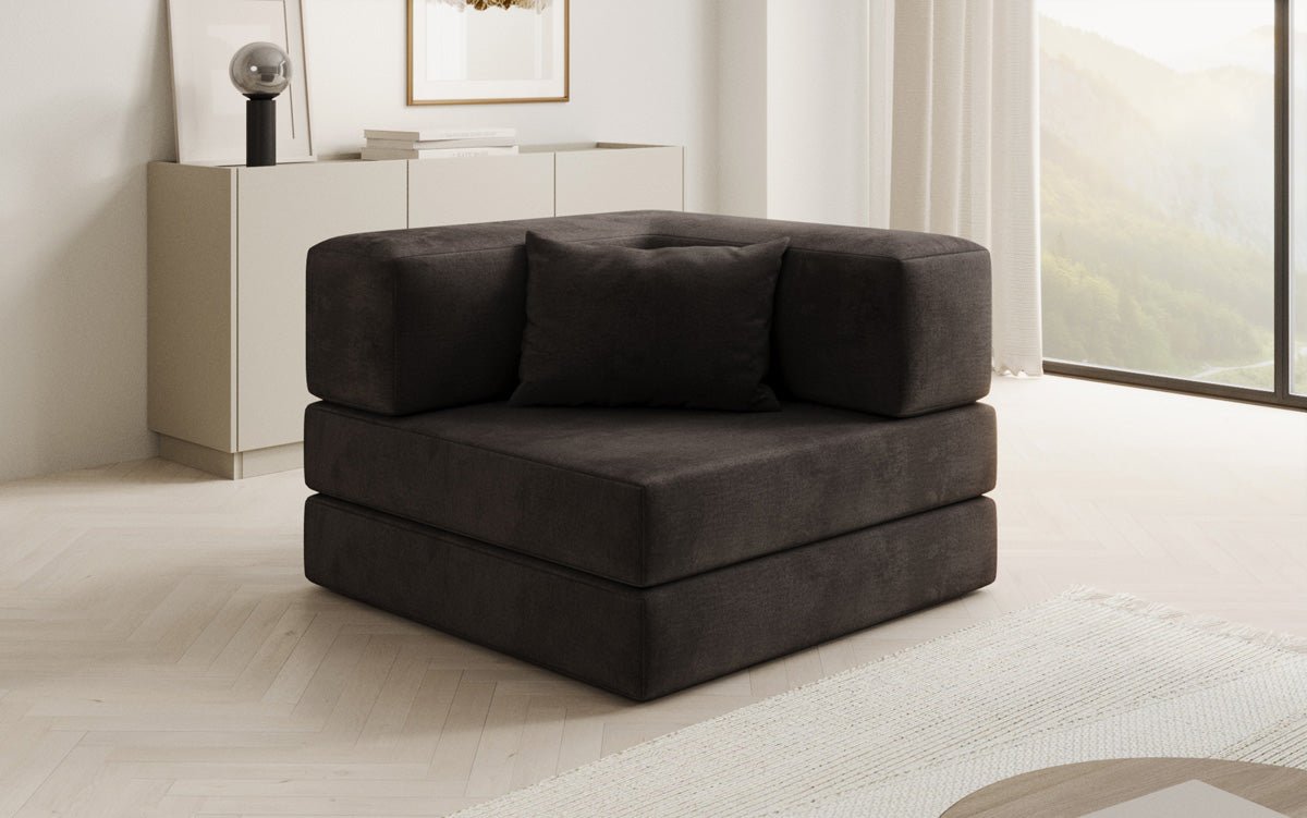 Extra hoes voor Sofa Lazy in fluweel