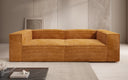 Designer Sofa Lesley 3-zits in Ribstof