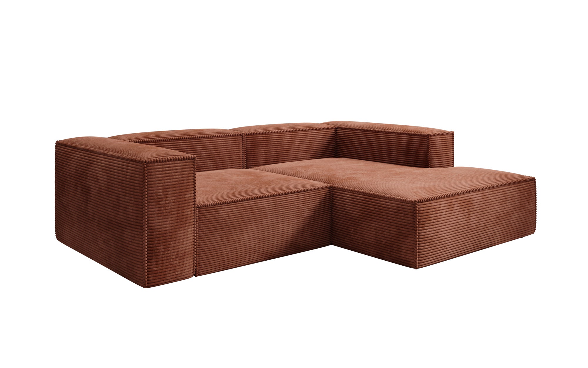 Designer Sofa Lesley L Mini in Ribstof