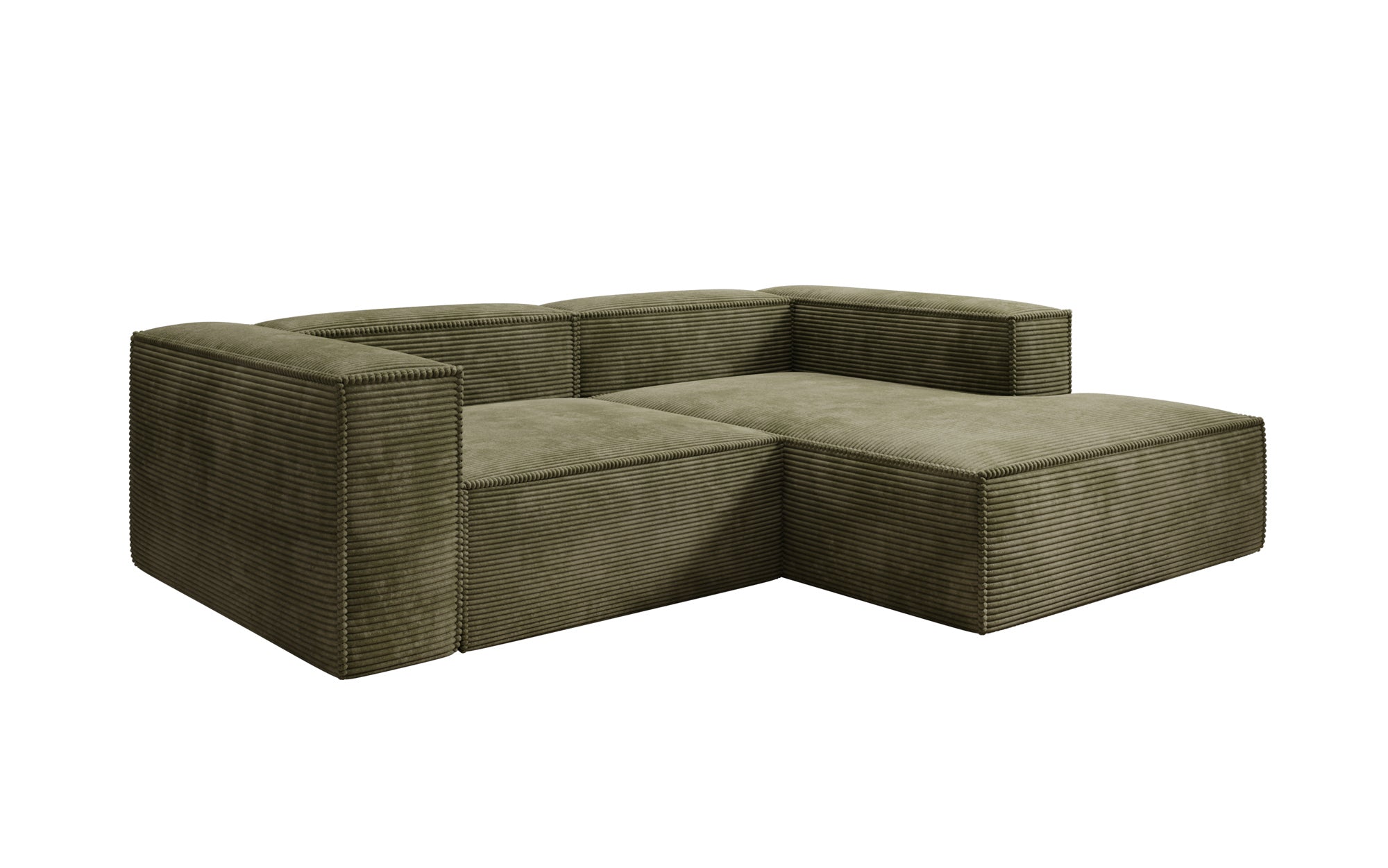Designer Sofa Lesley L Mini in Ribstof
