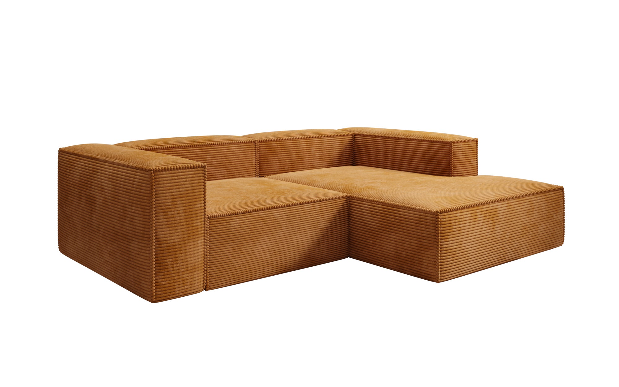 Designer Sofa Lesley L Mini in Ribstof