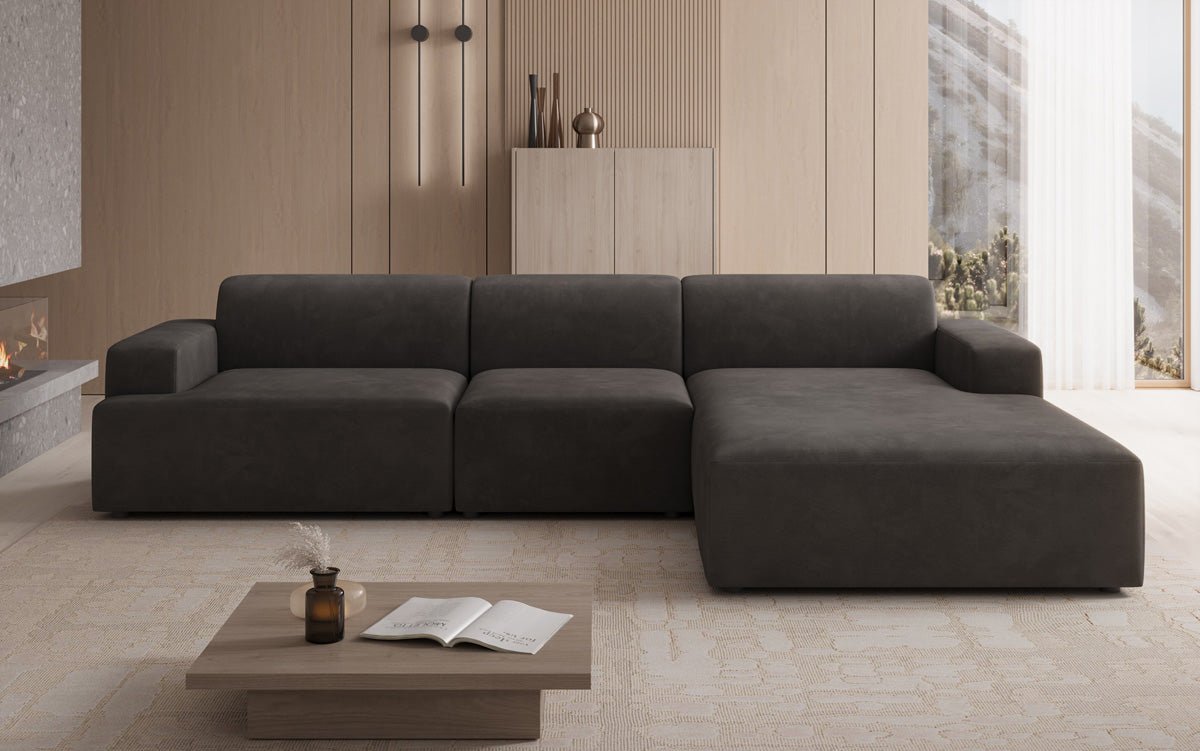 Designbank Monza L Maxi in Fluweel
