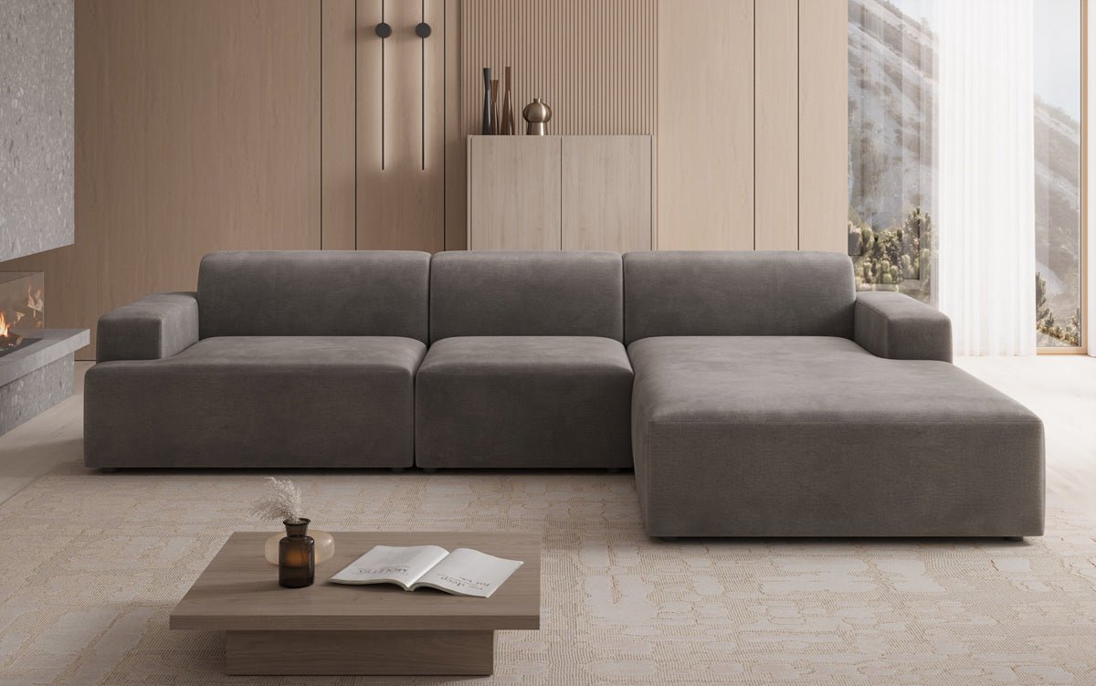 Designbank Monza L Maxi in Fluweel