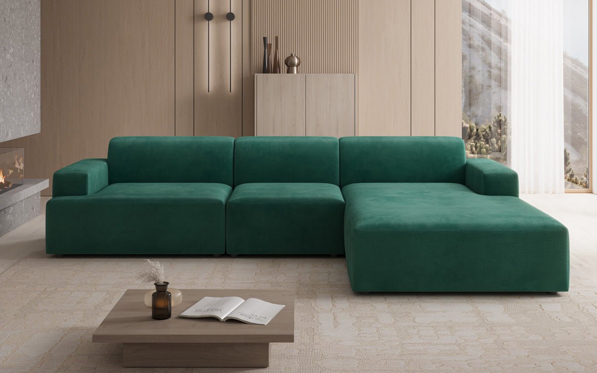 Designbank Monza L Maxi in Fluweel