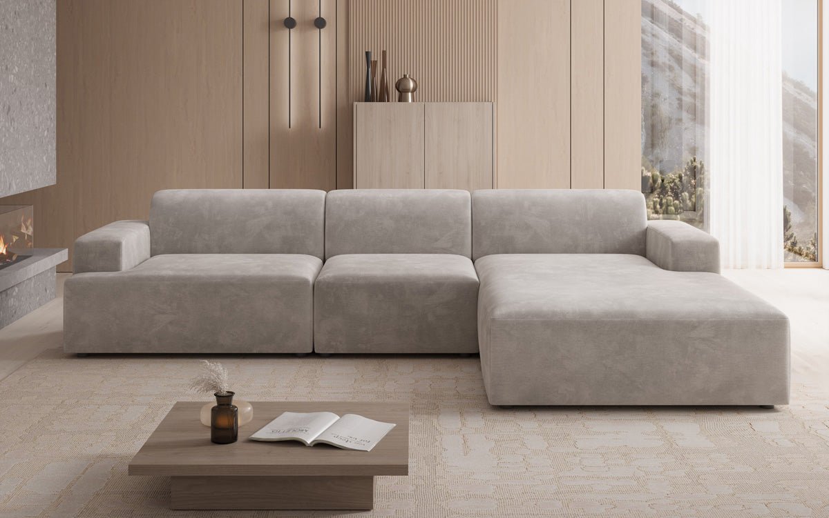 Designbank Monza L Maxi in Fluweel