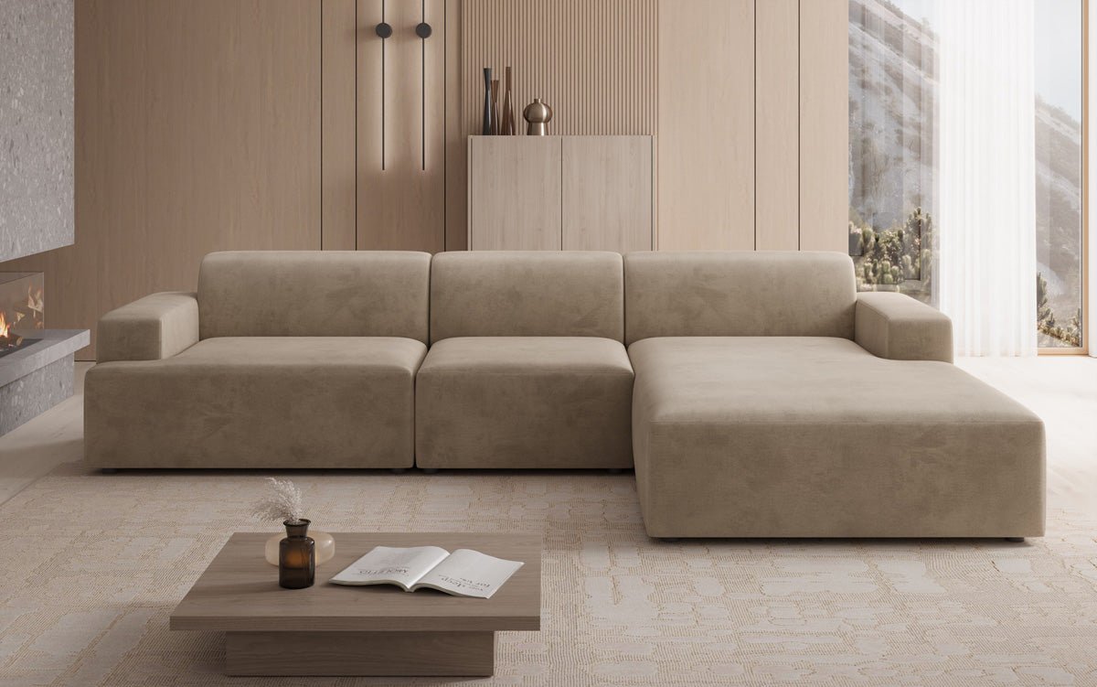 Designbank Monza L Maxi in Fluweel