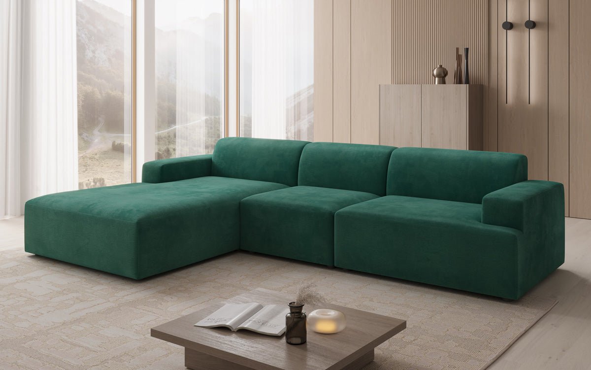 Designbank Monza L Maxi in Fluweel