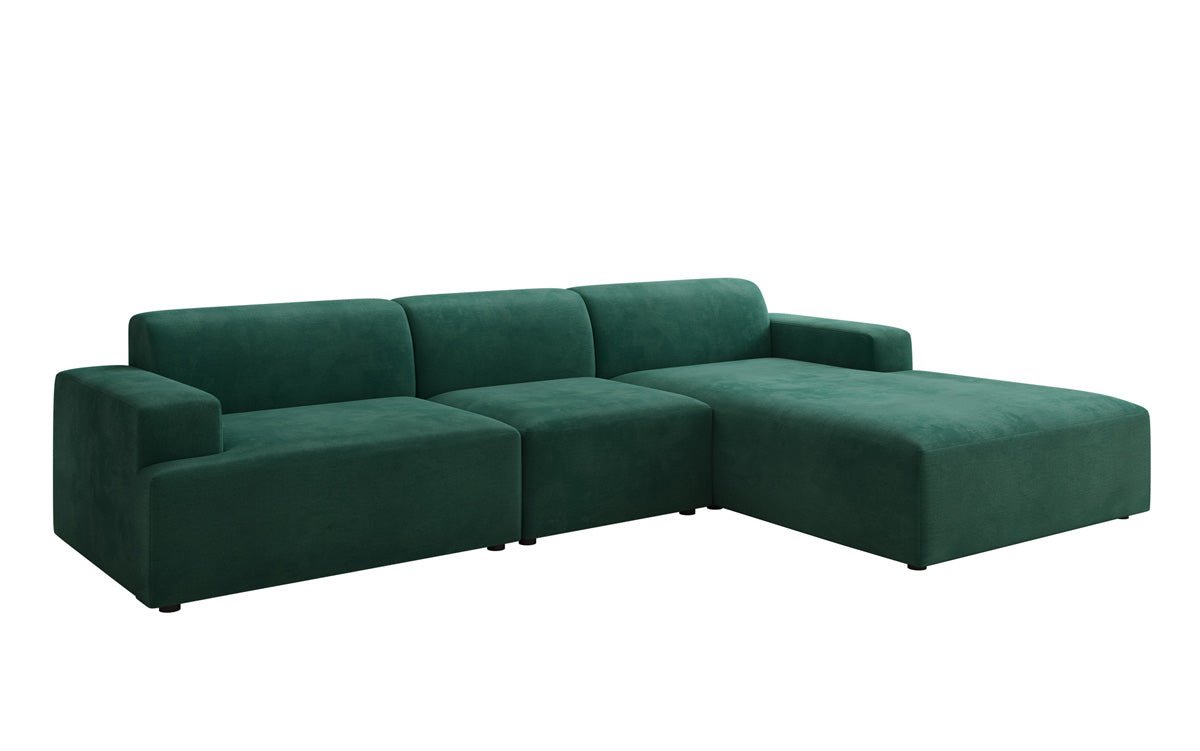 Designbank Monza L Maxi in Fluweel